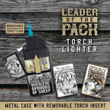 Animal Flip Top Torch Lighter - 12 Pieces Per Retail Ready Display 21914 SMOKEZILLA