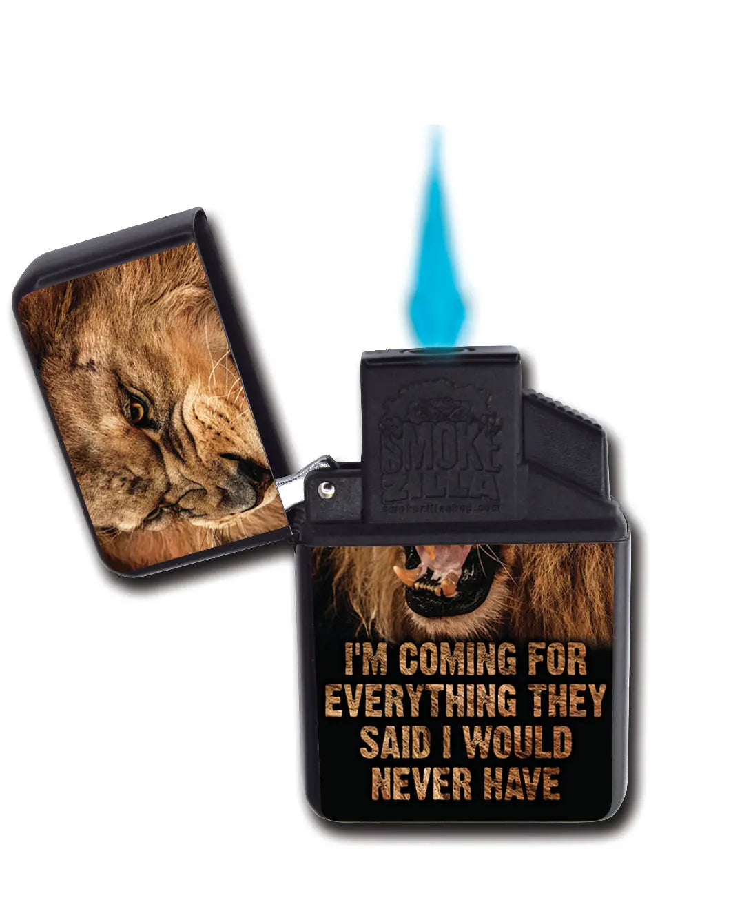 Animal Flip Top Torch Lighter - 12 Pieces Per Retail Ready Display 21914 SMOKEZILLA