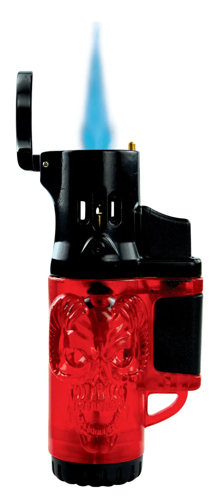 Molded Torch Lighter with Flip Top- 12 Pieces Per Retail Ready Display 21915 SMOKEZILLA