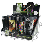 Metal Butt Bucket Ashtray - 12 Per Retail Ready Display 21916 SMOKEZILLA