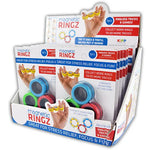 Fidget Magnetic Ring 3 Pack Set - 12 Pieces Per Retail Ready Display 21919 KIPP BROTHERS