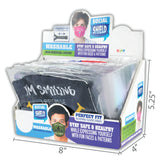 Adult Sayings Face Cover 24 Pieces Per Retail Ready Display 21922 KIPP BROTHERS