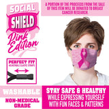 Breast Cancer Awareness Printed Face Cover - 24 Pieces Per Retail Ready Display 21933 KIPP BROTHERS