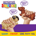 Squish and Squeeze Sand Animal Toy-  - 12 Pieces Per Retail Ready Display 21935 KIPP BROTHERS