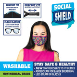 Contour Adult Face Cover 24 Pieces Per Retail Ready Display 21940 KIPP BROTHERS