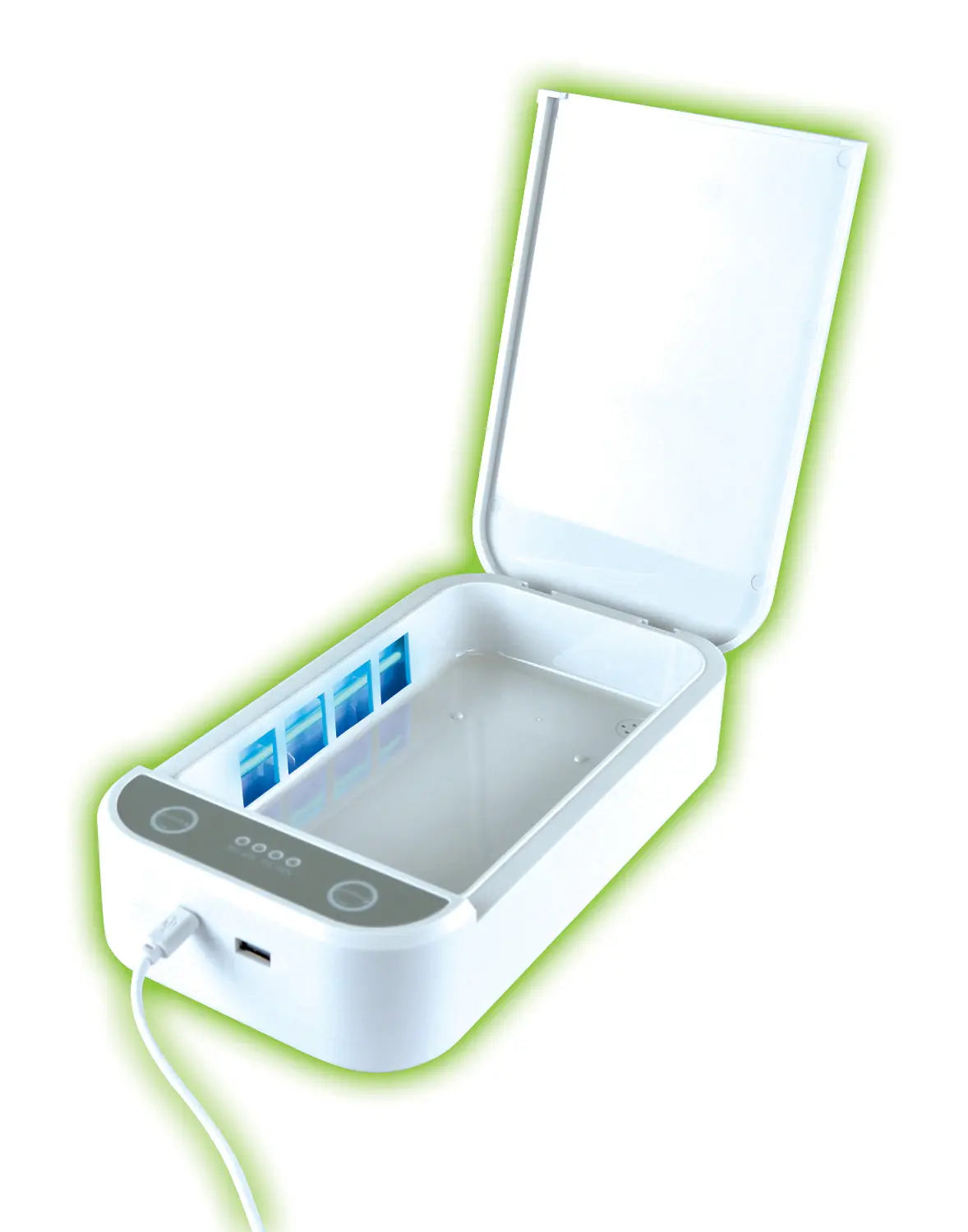 Cell Phone Sanitizer and Wireless Charger 10 Watts - 4 Pieces Per Retail Ready Display  21942 GADGET GEAR