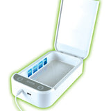 Cell Phone Sanitizer and Wireless Charger 10 Watts - 4 Pieces Per Retail Ready Display  21942 GADGET GEAR