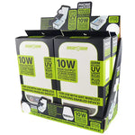 Cell Phone Sanitizer and Wireless Charger 10 Watts - 4 Pieces Per Retail Ready Display  21942 GADGET GEAR