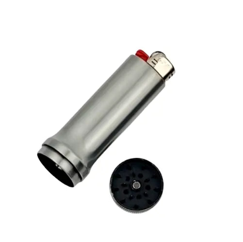 Metal Grinder Lighter Case - 6 Pieces Per Retail Ready Display 21943 SMOKEZILLA