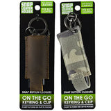 Canvas and Leather Case Key Chain Assortment - 12 Pieces Per Retail Ready Display 21962 SMOKEZILLA