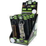 Canvas and Leather Case Key Chain Assortment - 12 Pieces Per Retail Ready Display 21962 SMOKEZILLA