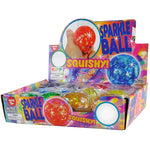 Squish and Squeeze Tinsel Water Ball Toy - 12 Pieces Per Retail Ready Display 22043 KIPP BROTHERS