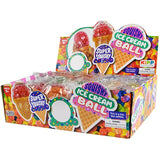 Squish and Squeeze Ice Cream Toy Ball - 12 Pieces Per Pack 22050 KIPP BROTHERS