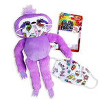 Plush Long Arm Sloth W/Mask 12 Pieces Per Retail Ready Display 22055 KIPP BROTHERS