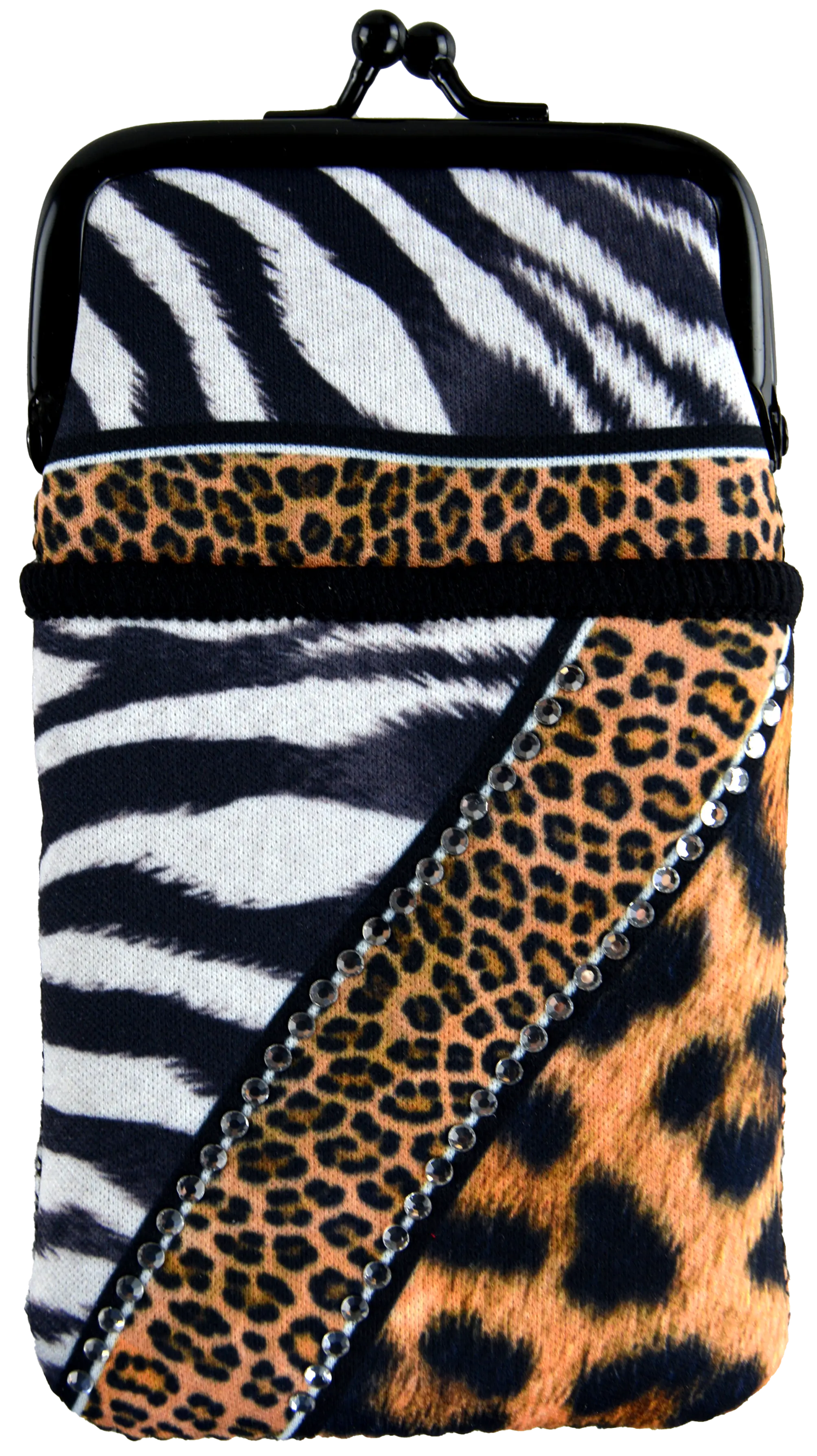 Neoprene Cigarette Pouch with Pocket - 8 Pieces Per Retail Ready Display 22057 SMOKEZILLA