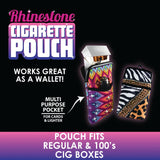 Neoprene Cigarette Pouch with Pocket - 8 Pieces Per Retail Ready Display 22057 SMOKEZILLA