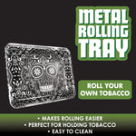 Metal Roll Tray - 6 Pieces Per Retail Ready Display 22058 SMOKEZILLA