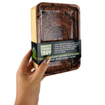 Metal Roll Tray with Magnetic Storage Box- 6 Pieces Per Retail Ready Display 22099 SMOKEZILLA