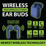 Wireless Earbuds with Case - 6 Pieces Per Retail Ready Display 22114 GADGET GEAR