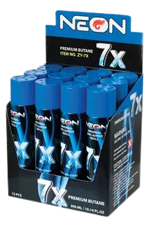 300ML Neon Butane Bulk Refill - 12 Pieces Per Retail Ready Display 22115 NOVELTY INC