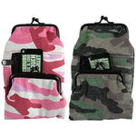 Canvas Cigarette Pouch with Camo Design - 6 Pieces Per Retail Ready Display 22117 SMOKEZILLA