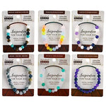 Inspirational Bead Bracelet with Saying - 6 Pieces Per Retail Ready Display 22142 NOVELTY INC