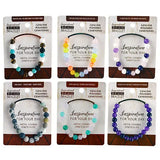 Inspirational Bead Bracelet with Saying - 6 Pieces Per Retail Ready Display 22142 NOVELTY INC