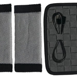 Smell Proof Canvas Lock Bag with Tool Organizer - 4 Pieces Per Retail Ready Display 22152 SMOKEZILLA