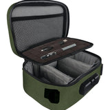 Smell Proof Canvas Lock Bag with Tool Organizer - 4 Pieces Per Retail Ready Display 22153 SMOKEZILLA