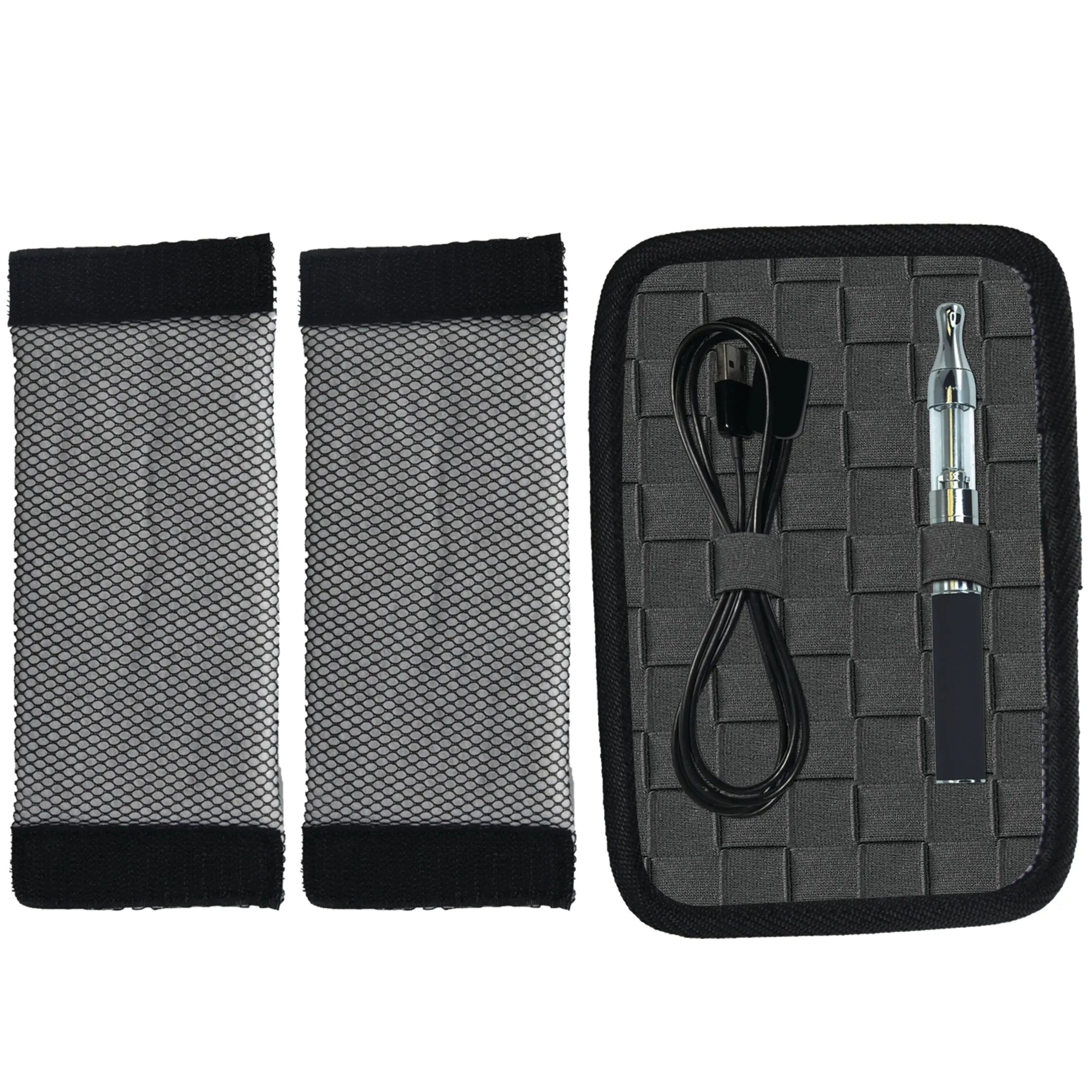 Smell Proof Canvas Lock Bag with Tool Organizer - 4 Pieces Per Retail Ready Display 22154 SMOKEZILLA