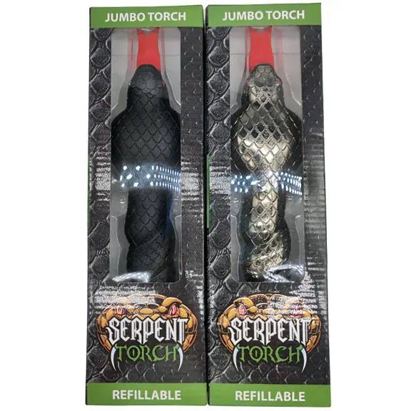 Jumbo Serpent Torch Lighter - 6 Pieces Per Retail Ready Display 22173 SMOKEZILLA