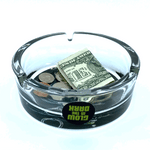 Glass Round Jumbo Ashtray - 6 Per Retail Ready Display 22175 SMOKEZILLA