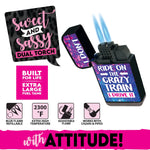 Sweet Dual Torch Lighter - 15 Pieces Per Retail Ready Display 22179 SMOKEZILLA