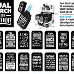 Attitude Dual Torch Lighter - 15 Pieces Per Retail Ready Display 22183 SMOKEZILLA