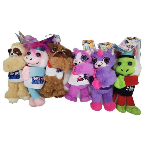 Plush Slap Happy Hugger Toy - 6 Pieces Per Retail Ready Display 22189 KIPP BROTHERS