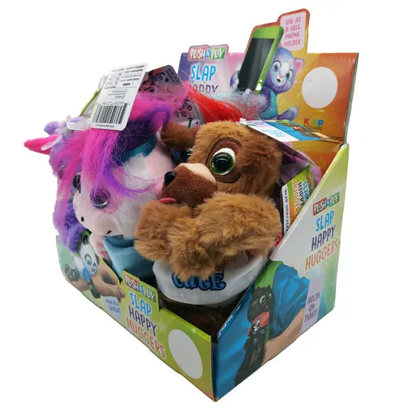 Plush Slap Happy Hugger Toy - 6 Pieces Per Retail Ready Display 22189 KIPP BROTHERS