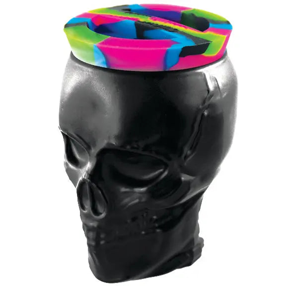 Smell Proof Glass Skull Storage Jar - 6 Pieces Per Retail Ready Display 22258 SMOKEZILLA