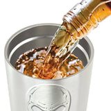 12 oz Insulated Stainless-Steel High Ball Cup - 6 Pieces Per Retail Ready Display 22267 ROUGHNECK