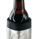 Metal Insulated 12 oz Can and Bottle Cooler - 6 Pieces Per Retail Ready Display 22268 ROUGHNECK