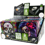Metal Locking Storage Box with Roll Tray - 6 Pieces Per Retail Ready Display 22277 SMOKEZILLA