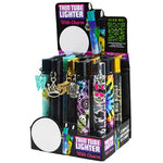 Thin Tube Lighter with Charm- 15 Pieces Per Retail Ready Display 22301 SMOKEZILLA