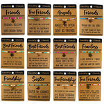 Glass Bead Friendship Bracelet - 12 Pieces Per Retail Ready Display 22303 KIPP BROTHERS