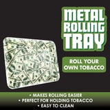 Metal Roll Tray - 6 Pieces Per Retail Ready Display 22310 SMOKEZILLA