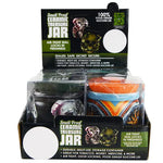 Smell Proof Ceramic Storage Jar - 6 Pieces Per Retail Ready Display 22316 SMOKEZILLA