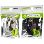 Charging Cable USB to Lightning 3FT - 6 Pieces Per Pack 22325 GADGET GEAR