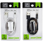 Car Charger USB Port with Charging Cable USB to Lightning Set - 2 Pieces Per Pack 22326 GADGET GEAR