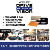 Driver Visor - 6 Pieces Per Retail Ready Display 22333 DRIVER'S EDGE
