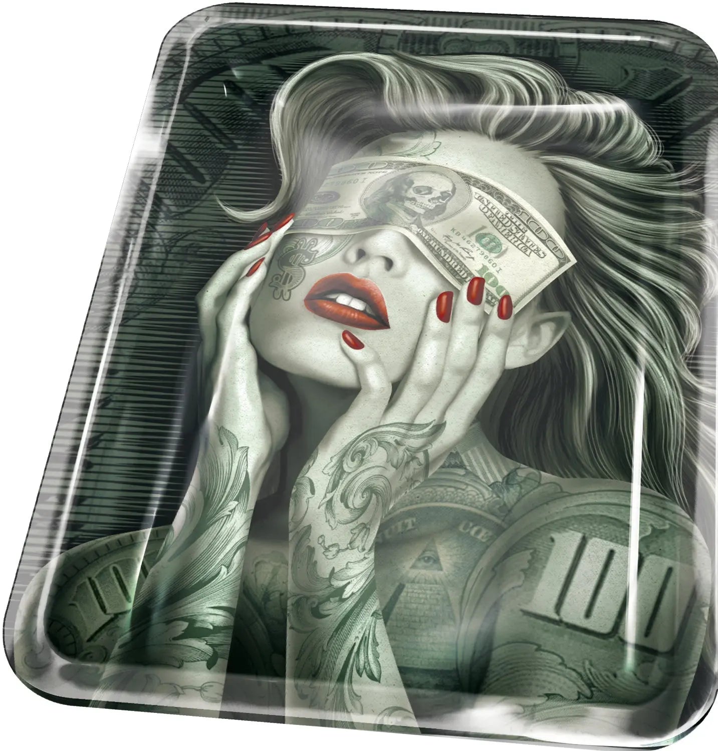 Jumbo Metal Roll Tray - 6 Pieces Per Retail Ready Display 22340 SMOKEZILLA