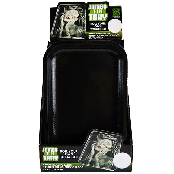 Jumbo Metal Roll Tray - 6 Pieces Per Retail Ready Display 22340 SMOKEZILLA