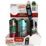 Country Thang Metal Lighter Case - 12 Pieces Per Retail Ready Display 22344 SMOKEZILLA